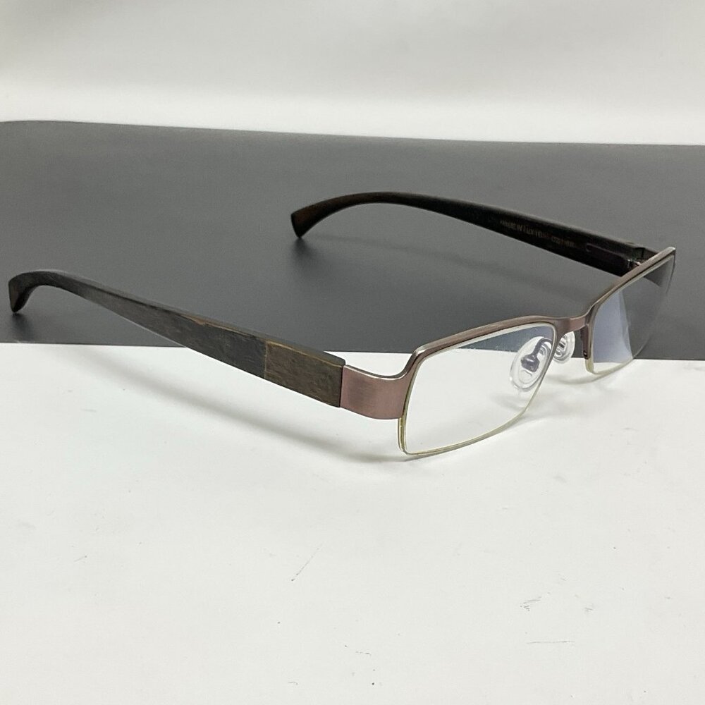 Gold Wood Eyeglasses Frames Wood C21 69